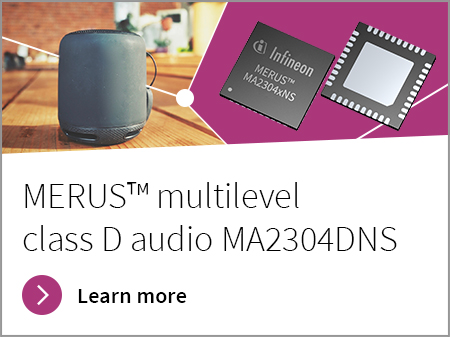 MERUS™ multilevel class D audio MA2304DNS
