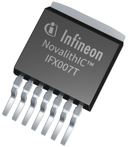 Der neue NovalithIC™ IFX007T von Infineon ist ein einfach einsetzbarer Hochleistungs-Motortreiber für Industrie- und Verbraucher-Anwendungen.